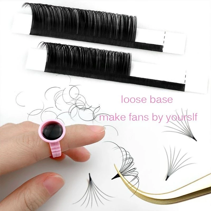 loose fanning eyelash
